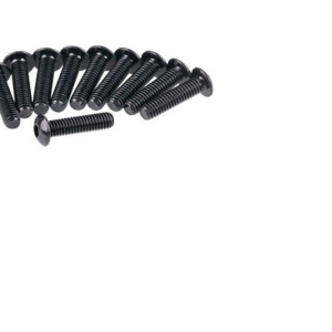 0230084 RB Vis tête bombée M3x12mm (10) en acier