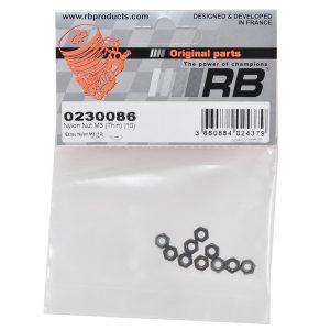 0230086 RB Ecrou Nylstop fin M3 (10)