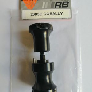 2005E RB Adaptateur tour à pneus, de couleur noir, pour 1/12éme