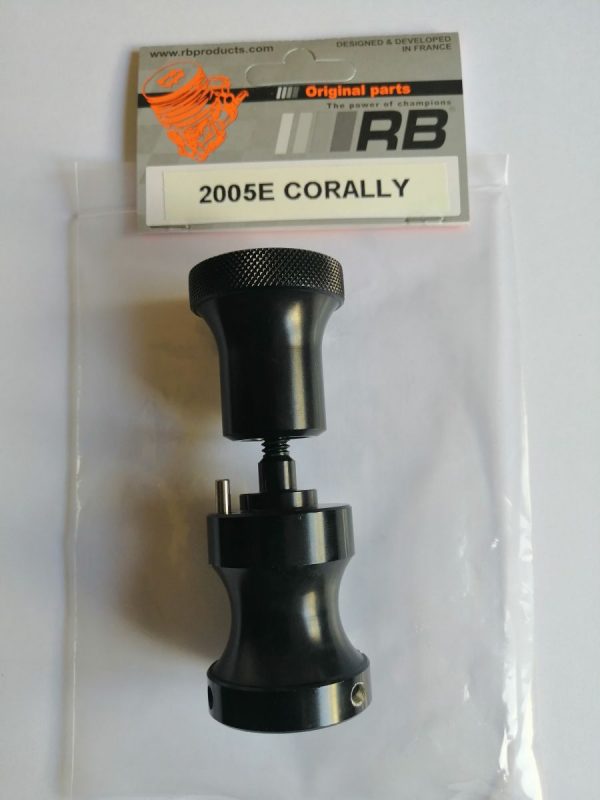 2005E RB Adaptateur tour à pneus, de couleur noir, pour 1/12éme