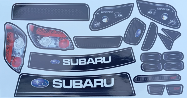 Autocollant pour Subaru WRC 1/5éme