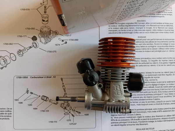 RB Moteur X12 01700-000210 neuf en boite – Image 2