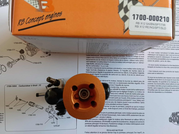 RB Moteur X12 01700-000210 neuf en boite – Image 4
