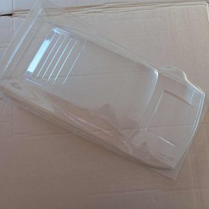 Carrosserie VINTAGE PARMA Ferrari Testarossa 235mm pour 1/10 voie large Impact, Colt, 835 etc...