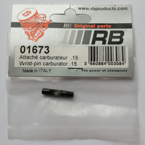 01673 RB attache carburateur .15 non anodisé, livré sans l&#39éc