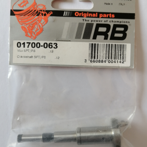 01700-063 RB Vilebrequin lisse(SERPENT) pour tirette .12