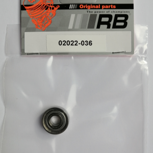 02022-036 RB Roulement Avant 7x19x6 Z Spécial (double flasque ac