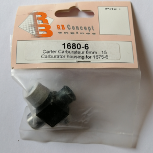 1680-6 RB corps de carburateur nylon 6mm .15