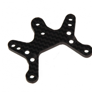 903292 SERPENT Support amortisseur carbone arrière V3