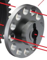 08022 MOTONICA Adaptateur de couronne