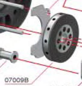 07009BR01 MOTONICA Disque de frein