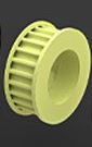 12119 MOTONICA Poulie kevlar 24 dents
